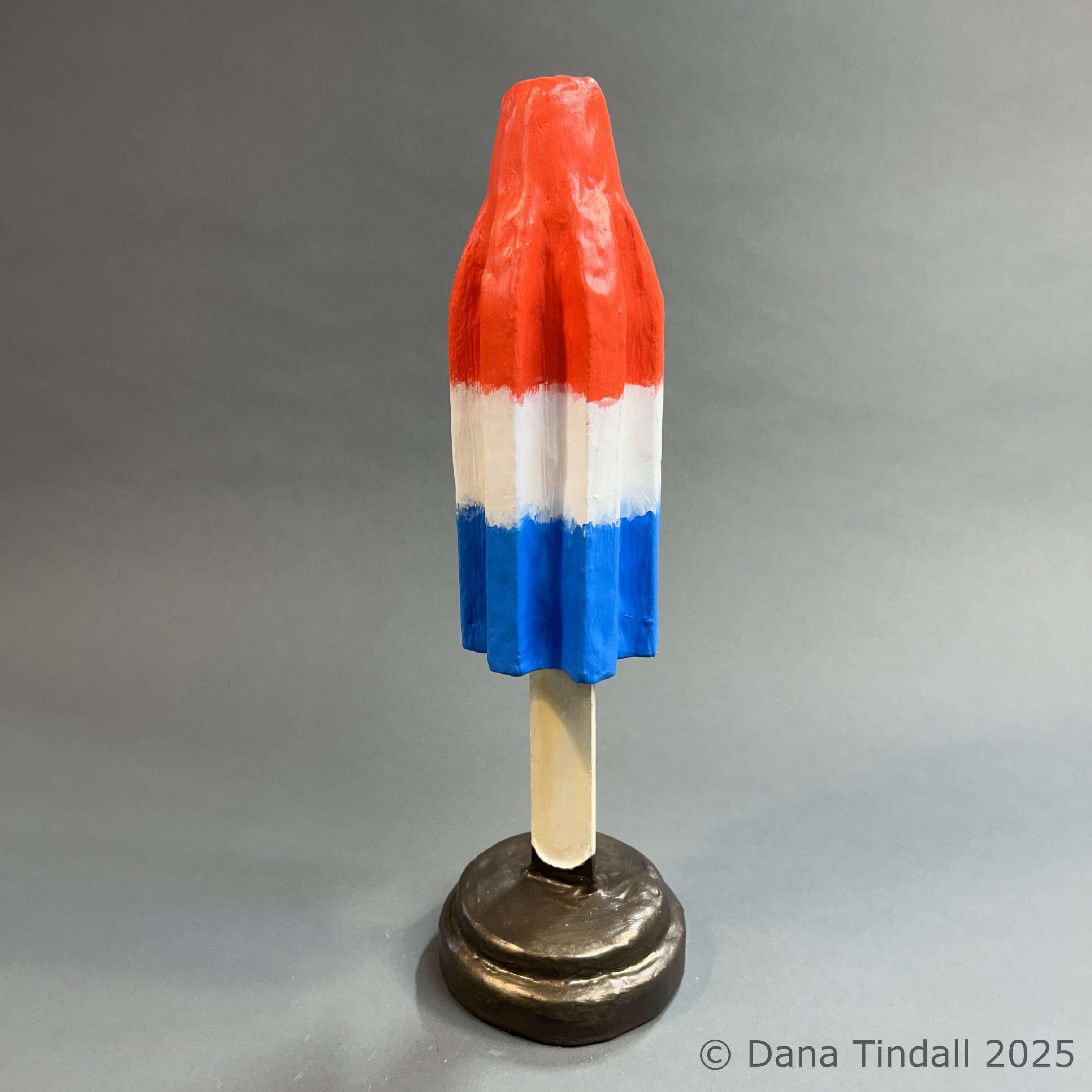 Bomb Pop18” x 5.5” x 5.5” Mixed media