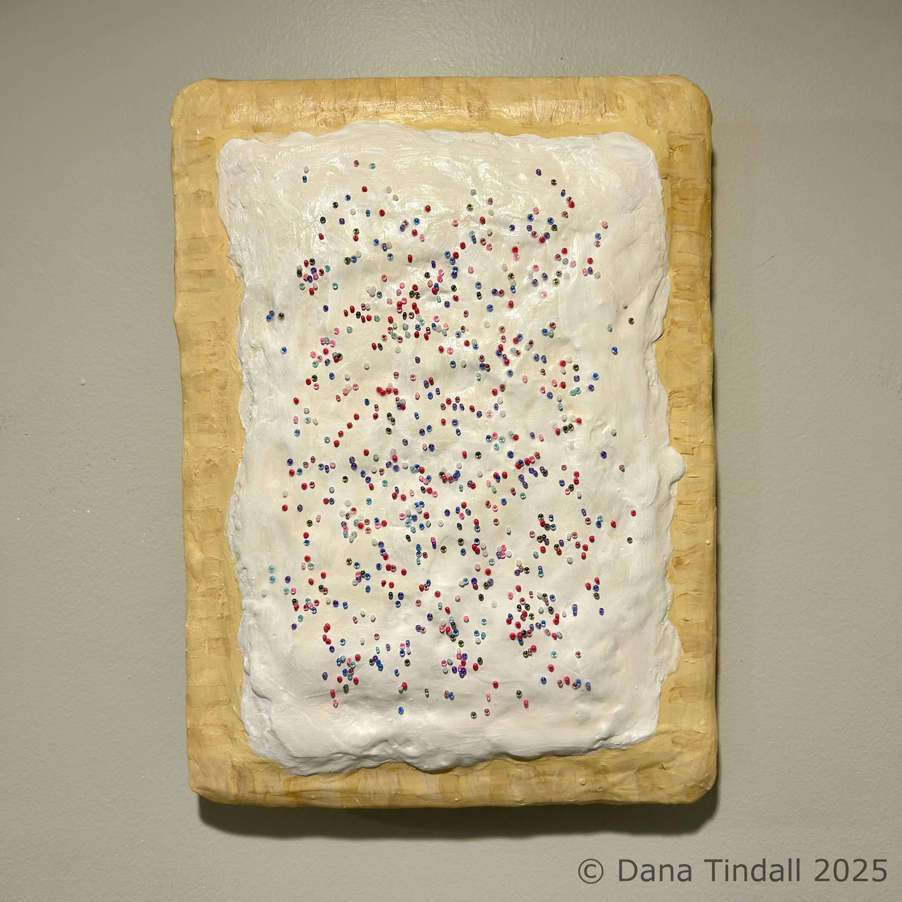 Breakfast Treat12” x 9” x 2.5” Mixed media