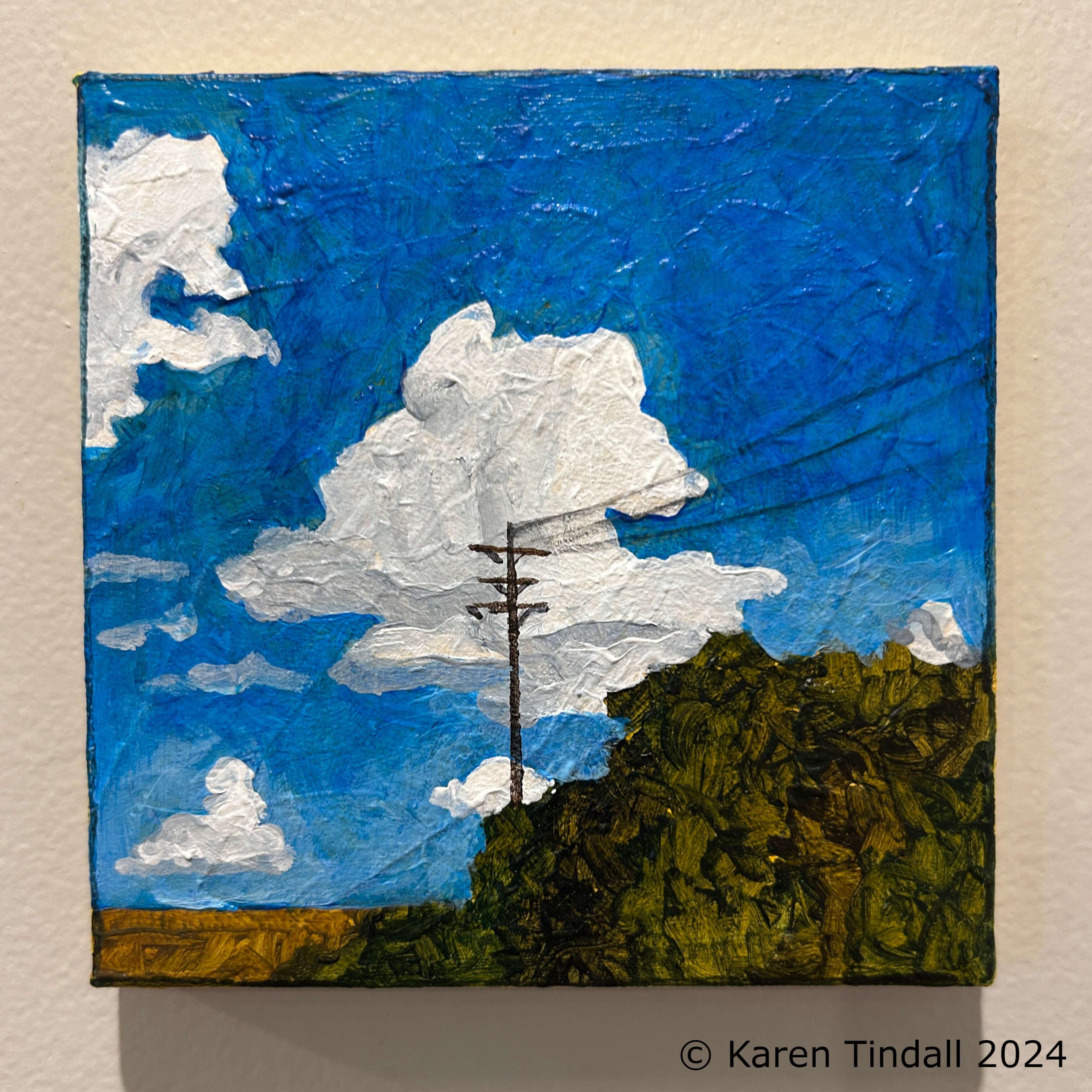 September 18 20244” x 4” Acrylic on canvas